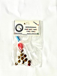 Manhoso 8mm cor de acquamil Anteneiros